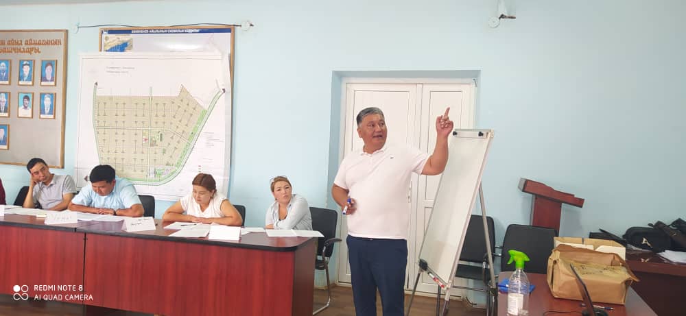 С 02 по 07 августа 2021 года, Учебным центром МЭФ КР была организована очередное выездное обучение в с. Боконбаево Тонского района